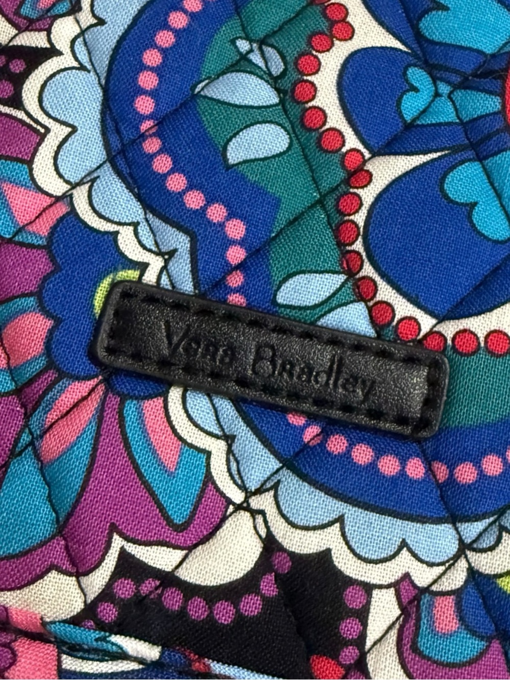 Vera Bradley Deep Night Paisley Flat Iron Curling Iron Cover NWT Travel - Picture 4 of 4